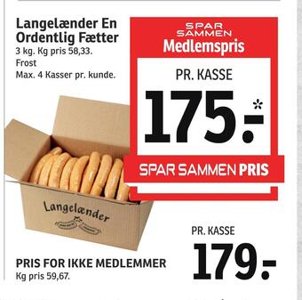 SPAR Langelænder en ordentlig fætter tilbud