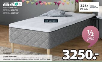 JYSK Dreamzone boxmadras tilbud