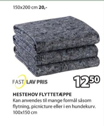 JYSK Ukendt flyttetæppe tilbud