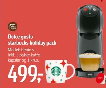 Føtex Nescafe dolce gusto espressomaskine tilbud