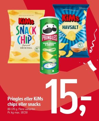 Føtex Pringles chips tilbud
