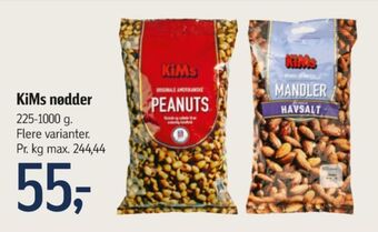 Føtex Kims peanuts tilbud