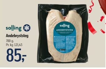 Føtex Salling andebryststeg tilbud