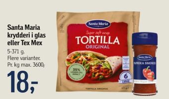 Santa maria tortillawrap