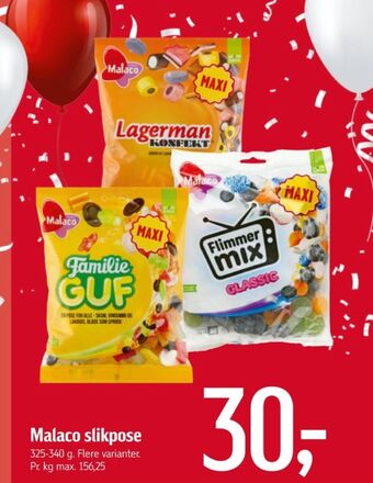Føtex Familie guf slikposer tilbud