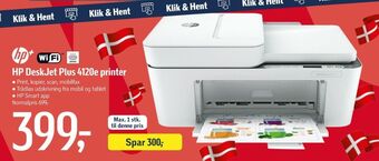 Føtex Hp printer all-in-one tilbud