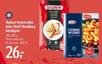 Føtex Daloon forårsruller tilbud