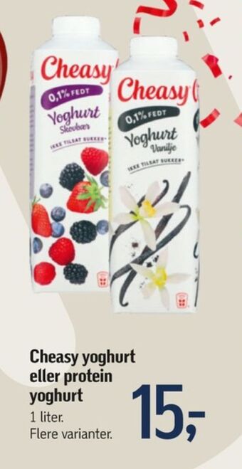 Føtex Cheasy yoghurt skovbær tilbud