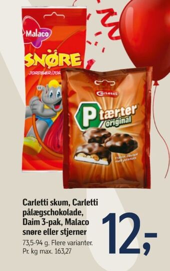 Føtex P-tærter skum tilbud