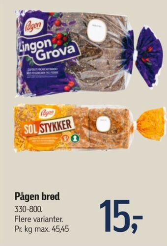 Føtex Solstykker boller tilbud