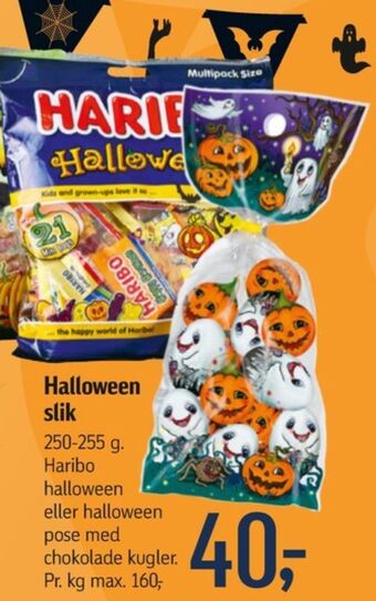 Føtex Halloween slikposer tilbud