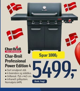 Føtex Charbroil gasgrill tilbud