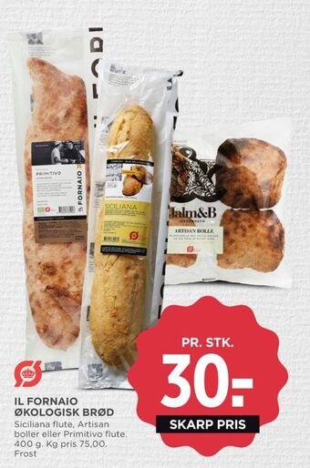 MENY Jalm & b artisanboller tilbud