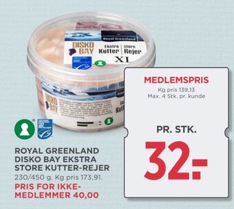 MENY Royal greenland rejer tilbud