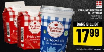 Løvbjerg Karolines piskefløde 38% tilbud