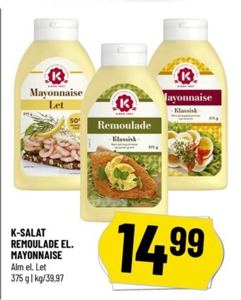 Løvbjerg K-salat mayonnaise tilbud