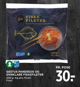 MENY Gestus fiskefileter tilbud