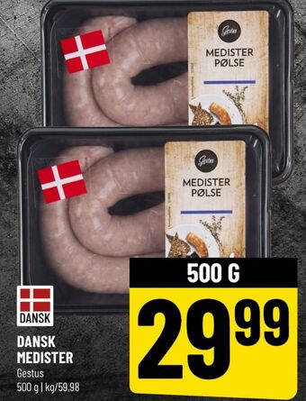 Løvbjerg Gestus medister tilbud