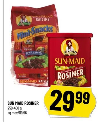 Løvbjerg Sun island rosiner tilbud