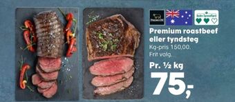 SuperBrugsen Ukendt roastbeef tilbud