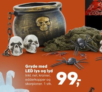 Kvickly Ukendt halloweenpynt tilbud