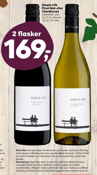 SuperBrugsen Ukendt californisk rødvin tilbud