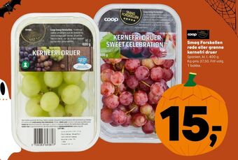 SuperBrugsen Smag forskellen vindruer tilbud