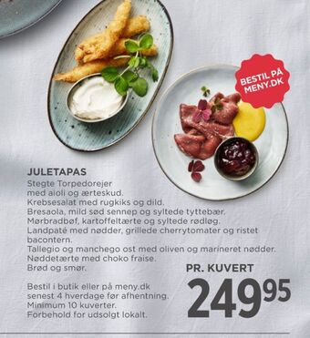 MENY Ukendt delikatessen tilbud