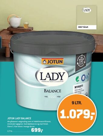 XL-BYG Lady maling tilbud