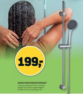 XL-BYG Adora brusestangsæt tilbud