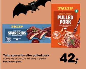 SuperBrugsen Tulip spareribs tilbud