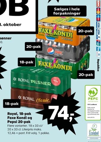 SuperBrugsen Classic øl tilbud