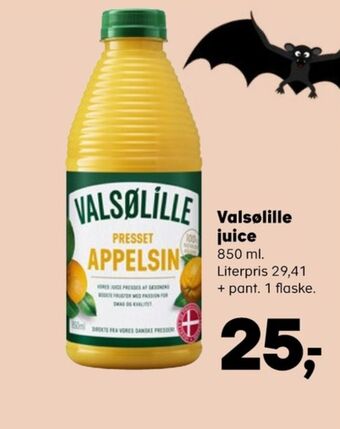 SuperBrugsen Valsølille appelsinjuice tilbud