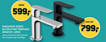 XL-BYG Hansgrohe håndvaskarmatur tilbud
