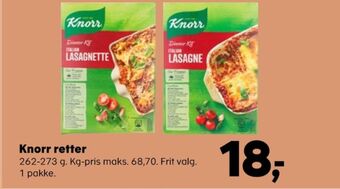 Knorr pastaretter