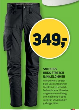 XL-BYG Snickers arbejdsbukser tilbud