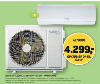 XL-BYG Andersen electric varmepumpe tilbud