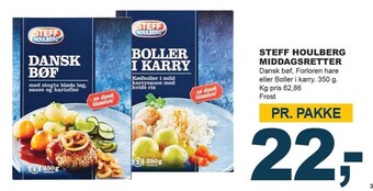 Let-Køb Steff houlberg middagsretter tilbud