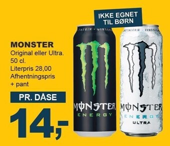 Let-Køb Monster tilbud