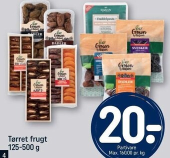 REMA 1000 Tørret frugt tilbud