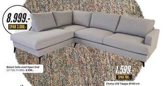 My Home Belani sofa med open end tilbud