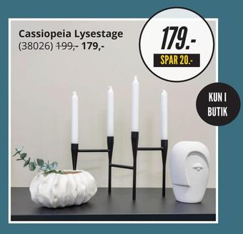 My Home Cassiopeia lysestage tilbud