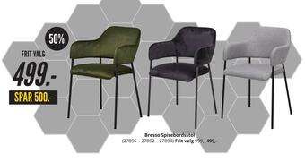 My Home Bresso spisebordsstol tilbud