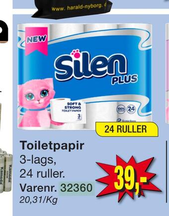 Harald Nyborg Toiletpapir tilbud