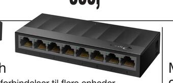 Harald Nyborg Gigabit switch tilbud