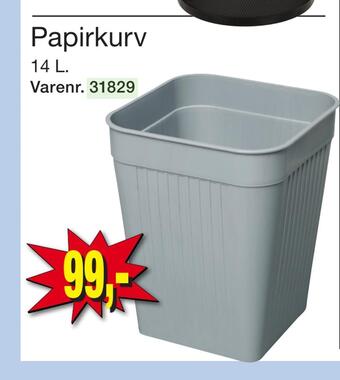 Harald Nyborg Papirkurv tilbud