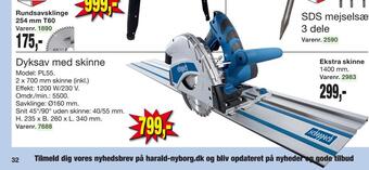 Harald Nyborg Dyksav med skinne tilbud