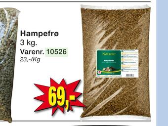 Harald Nyborg Hampefrø tilbud