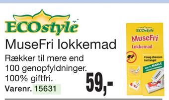 Musefri lokkemad