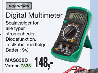 Harald Nyborg Digital multimeter tilbud